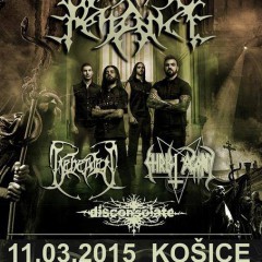 Koncert – HOUR OF PENANCE, BEHEADED, CHRIST AGONY, DISCONSOLATE, 11. marec 2015, Collosseum Club, Košice