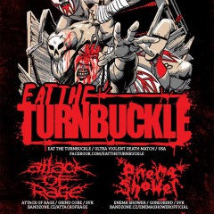 Report – ENEMA SHOWER, ATTACK OF RAGE, EAT THE TURNBUCKLE – 31.03.2015, Bratislava, U Očka