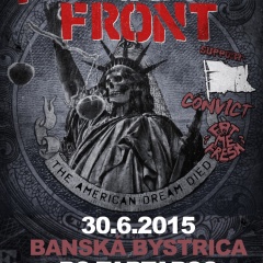 Koncert – AGNOSTIC FRONT, 30. jún 2015, Tartaros, Banská Bystrica