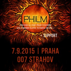 Dave Lombardo se svými Philm rozdrtí pražskou Sedmičku a bratislavský Randal!