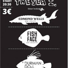 Koncert – UNDER THE SEA I. (Edmond Wells, Fishface, Durman Doll) – 21. november 2015, Artklub, Trnava