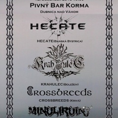 Koncert – HLAD MRAZU, 12. december 2015, Pivný Bar KORMA, Dubnica nad Váhom