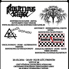 Koncert – Metal Punk Party, 20. február 2015, Klub Lúč, Trenčín