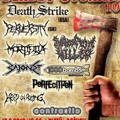 Koncert – DEADLY STORM IN BOŽKOV 10, 19. marec 2016, Plzeň – Božkov, Hospoda Pod Kopcem