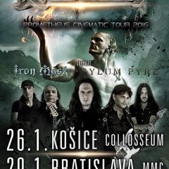 Luca Turilli´s Rhapsody – 26.1. Košice Collosseum, 29.1. MMC Bratislava