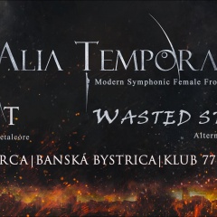 Koncert – AINT, Wasted Strings, Alia Tempora, Volume, 4. marec 2016, Klub 77, Banská Bystrica