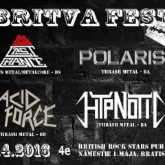 BRITVA FEST – thrash metal koncert