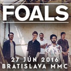 FOALS odohrajú sólový koncert v Bratislave!