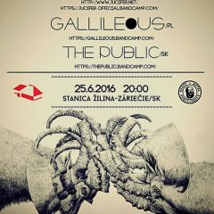 Jucifer /USA/ Gallileous /PL/  a The Public (SK) v Žiline