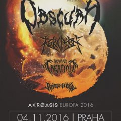 Technický death metal v de luxe zostave v Košiciach aj v Prahe