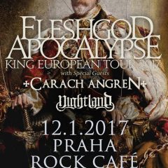 FLESHGOD APOCALYPSE navštívia v budúcom týždni Prahu!
