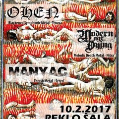 Dvojkoncert Ohen a Manyac už tento víkend!