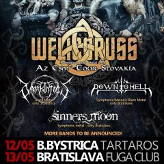 Welicoruss na dvoch koncertoch na Slovensku!!!