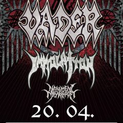 Death metalové legendy IMMOLATION a VADER v Košiciach!