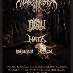 Nargaroth, Absu, Hate + support o pár dní v Žiline!!!