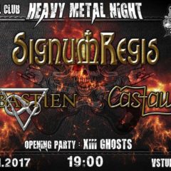 Signum Regis – Sebastien a Castaway v sobotu v Bratislave