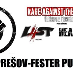 RATM guerrilla tribute band v Prešove