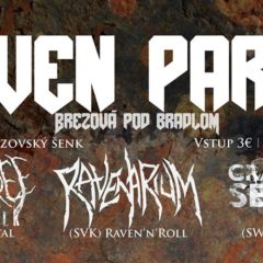 Raven Party v Brezovej pod Bradlom už zajtra!