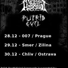 Nuclear Holocaust a Putrid Evil na decembrovom turné po Česku a Slovensku