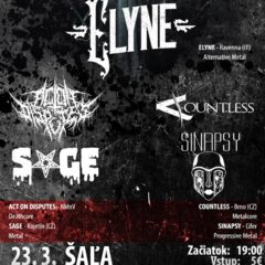 Metalcore večer v Šali