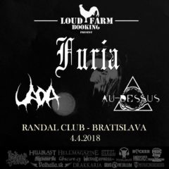 Report FURIA+UADA+AU-DESSUS – Randal klub, Bratislava – 4.apríl.2018