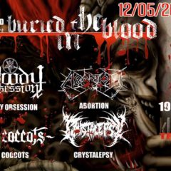 Report – Buried in the Blood – 12. 5. 2018 – Klub Lúč, Trenčín