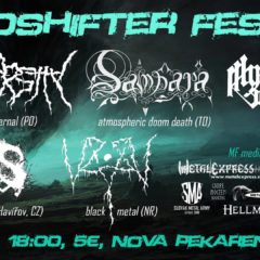 Mindshifter Fest XIII. budúcu sobotu v Nitre!!!