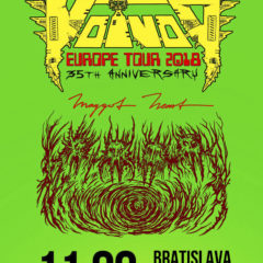 VOIVOD dorazia v septembri do Bratislavy