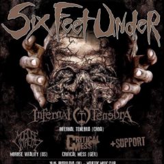 Reportáž–SIX FEET UNDER v Bratislave – Randal klub – 29.máj.2018