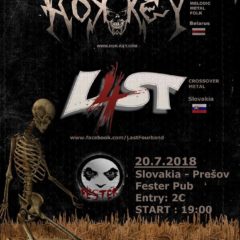 Hok-Key & L4ST zajtra v Prešove