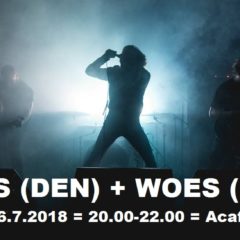 Dánske kapely Hexis a Woes už tento štvrtok v Čadci