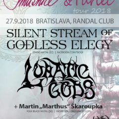 Silent Stream of Godless Elegy sa tento týždeň zastavia v troch slovenských mestách!