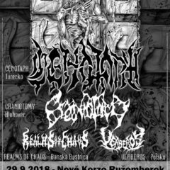 Brutal death metalový večer už túto sobotu v Ružomberku!