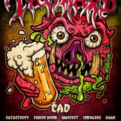 Koncert TANKARD, ČAD, CATASTROFY a spol. v Brnenskom klube Favál