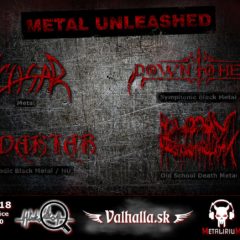 Metal Unleashed  v sobotu v Leviciach
