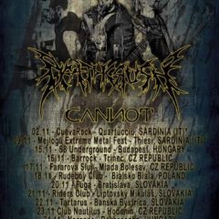 Deathcrush a Cannot sa v rámci turné zastavia na Slovensku!