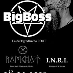 Fotoreport – I.N.R.I. – Ramchat – BigBoss Band – RK Tartaros – Banská Bystrica – 8.2.2019