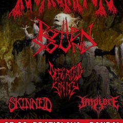 Incantation, Rotten Sound, Defeated Sanity a support v Bratislave!