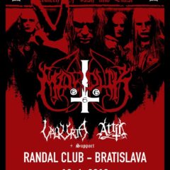 Marduk, Valkyrja a Attic o dva týždne v Bratislave!