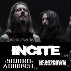 Incite, Sworn Amongst a Head2Down v Česku a na Slovensku.