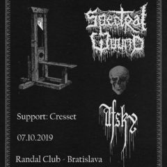 SPECTRAL WOUND a AFSKY zavítajú do Randalu! Pripravte sa večer plný temnoty a depresie!