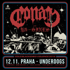 Doom/sludge/stoner skaza CONAN v Prahe