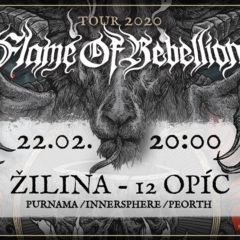 Flame of Rebellion 2020 turné v Žiline