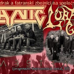 Turné TITANIC a LUNATIC GODS pokračuje tento piatok v Banskej Bystrici!
