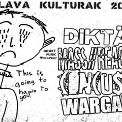 Surová crustovačka v Kulturaku – Mass//Reaction, Concussa, Diktät, Wargame