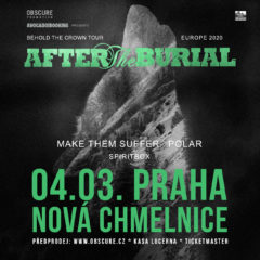 AFTER THE BURIAL už túto stredu v Prahe!