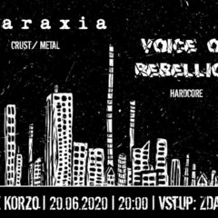 Ataraxia a Voice of Rebellion budúci týždeň v sobotu otvoria koncerty Ružomberku!