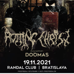 V Bratislave odohrá už v piatok grécky black metal Rotting Christ a slovenský Doomas!
