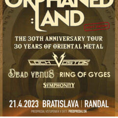  30th ANNIVERSARY TOUR  30! YEARS OF ORIENTAL METAL – ORPHANED LAND + HOSTIA