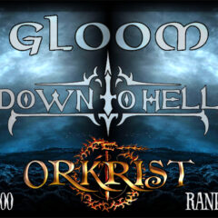 Orkrist, Down to Hell a Gloom túto sobotu v Randal Music Clube!
